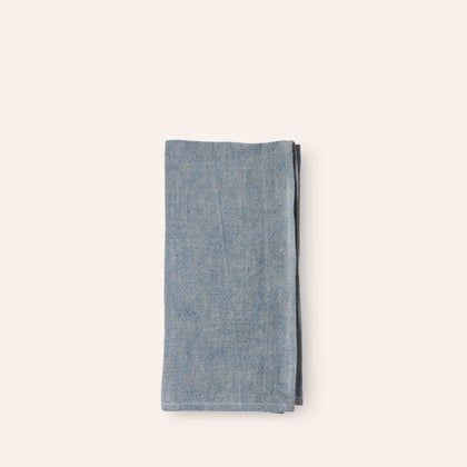 Hopsack Napkins in Indigo Blue (Set of 2)
