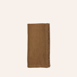 Tela Napkin in Russet Brown (Set of 4)