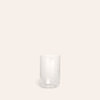 Tuccio Bevanda Glass in Millerighe (Set of 2)