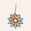 Star Ornament in Blue/Gold/Pink/Green