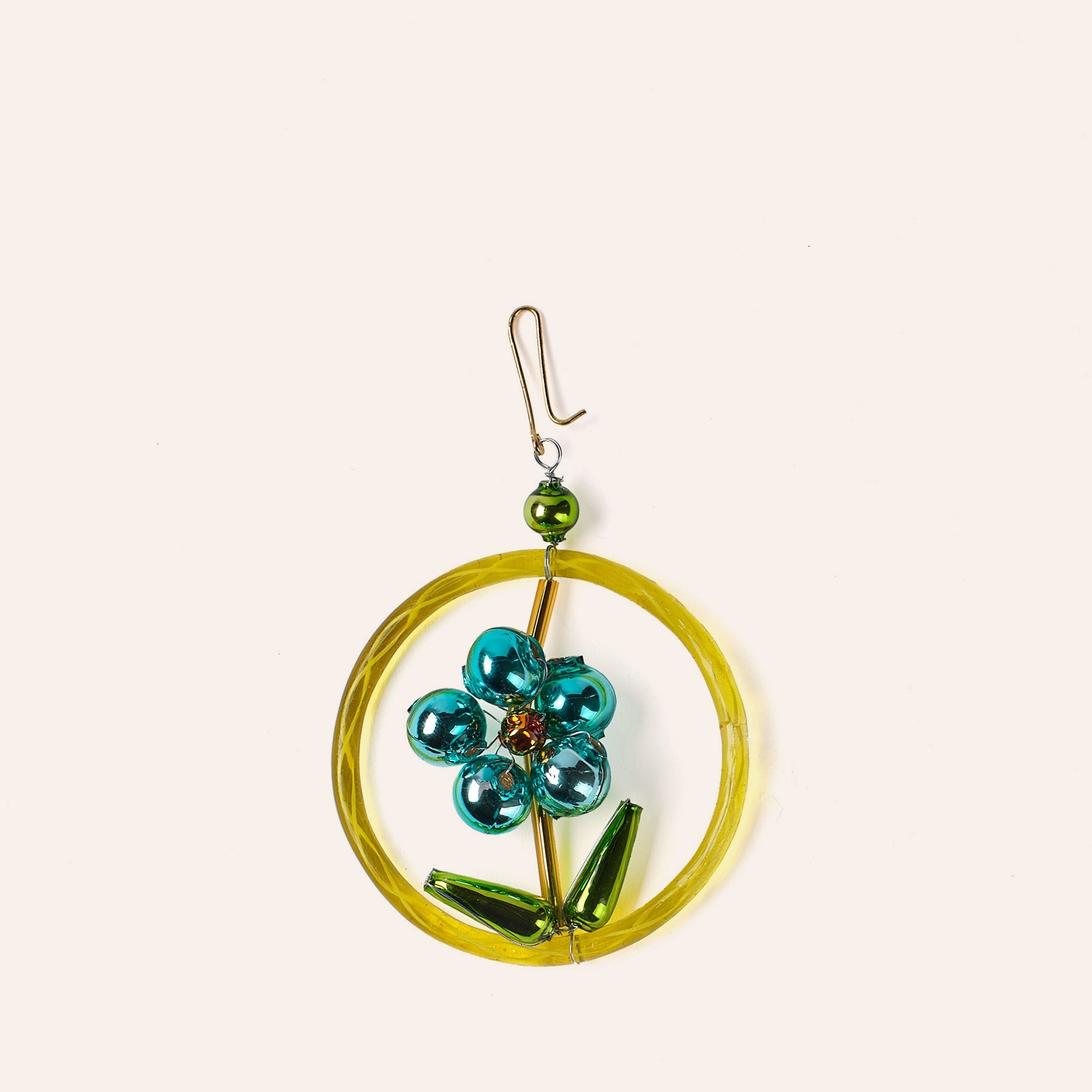 Flower Ornament in Blue