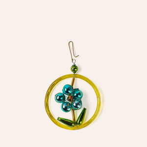 Flower Ornament in Blue