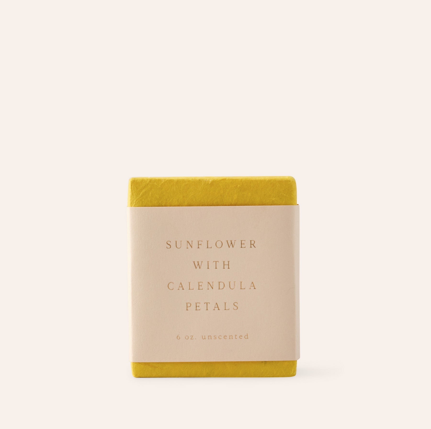Sunflower Soap with Calendula Petals