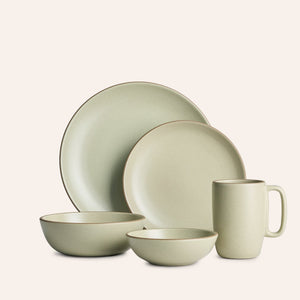 Sage 5-Piece Dinnerware Set
