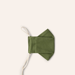 Cotton Face Mask in Olive