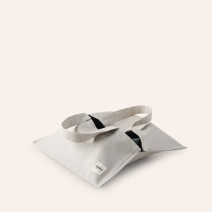 Plat Tote in Stone