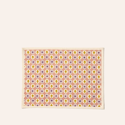 Gauri Placemat in Grapefruit Pink