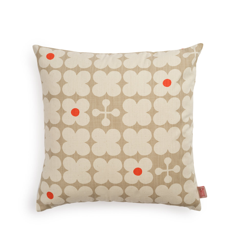 Scandi Candy Pillow in Sand Image 1