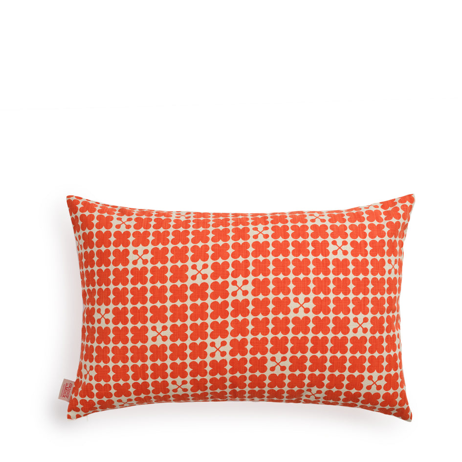 Scandi Candy Pillow in Persimmon Image 1