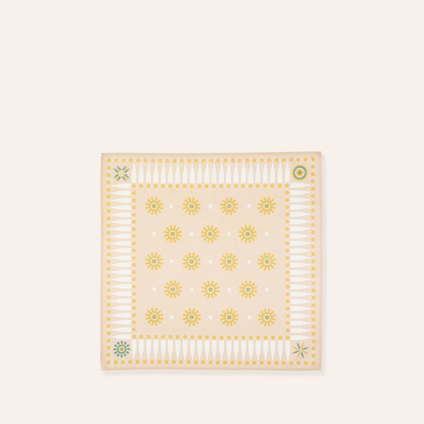 Bandana in White Peach