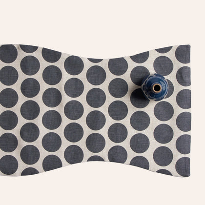 Table Runner in Deep Sea Blue