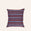 Cotton Tartan Pillow in Red and Blue