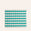 Cotton Check Placemat in Green & Off-White
