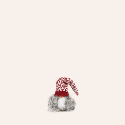 Viktor with Red & White Knitted Cap