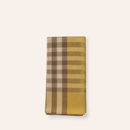 Grid Napkin in Mustard (Set of 2)