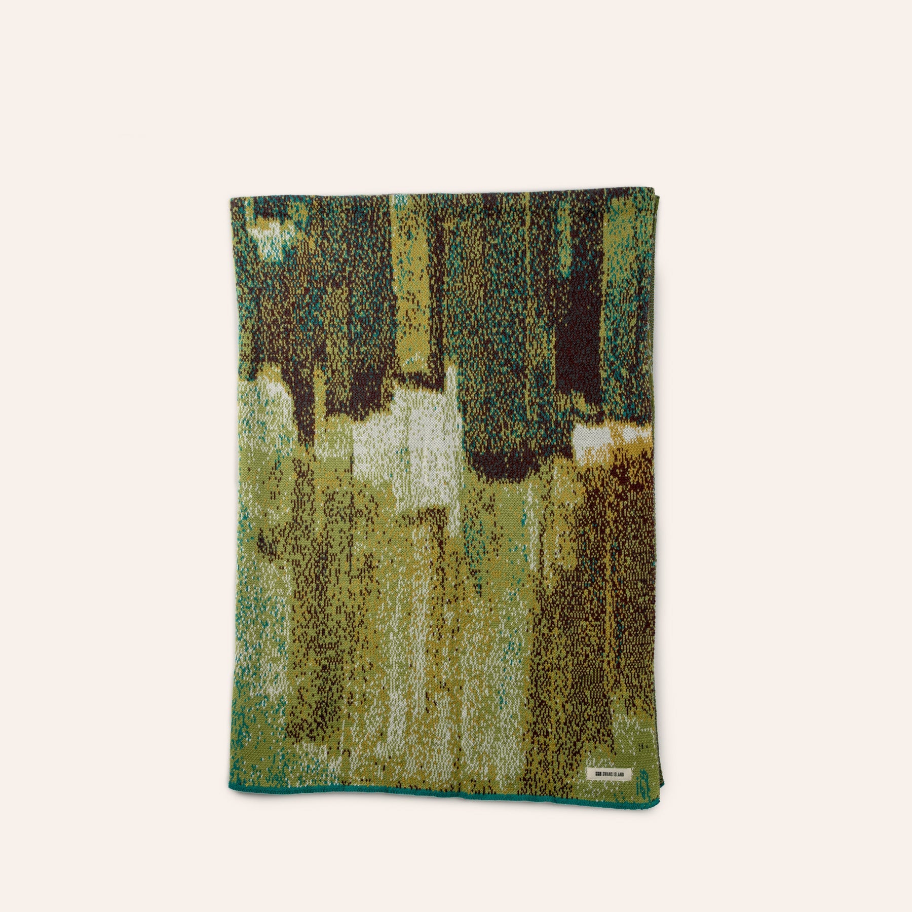 Painterly Abstract Throw