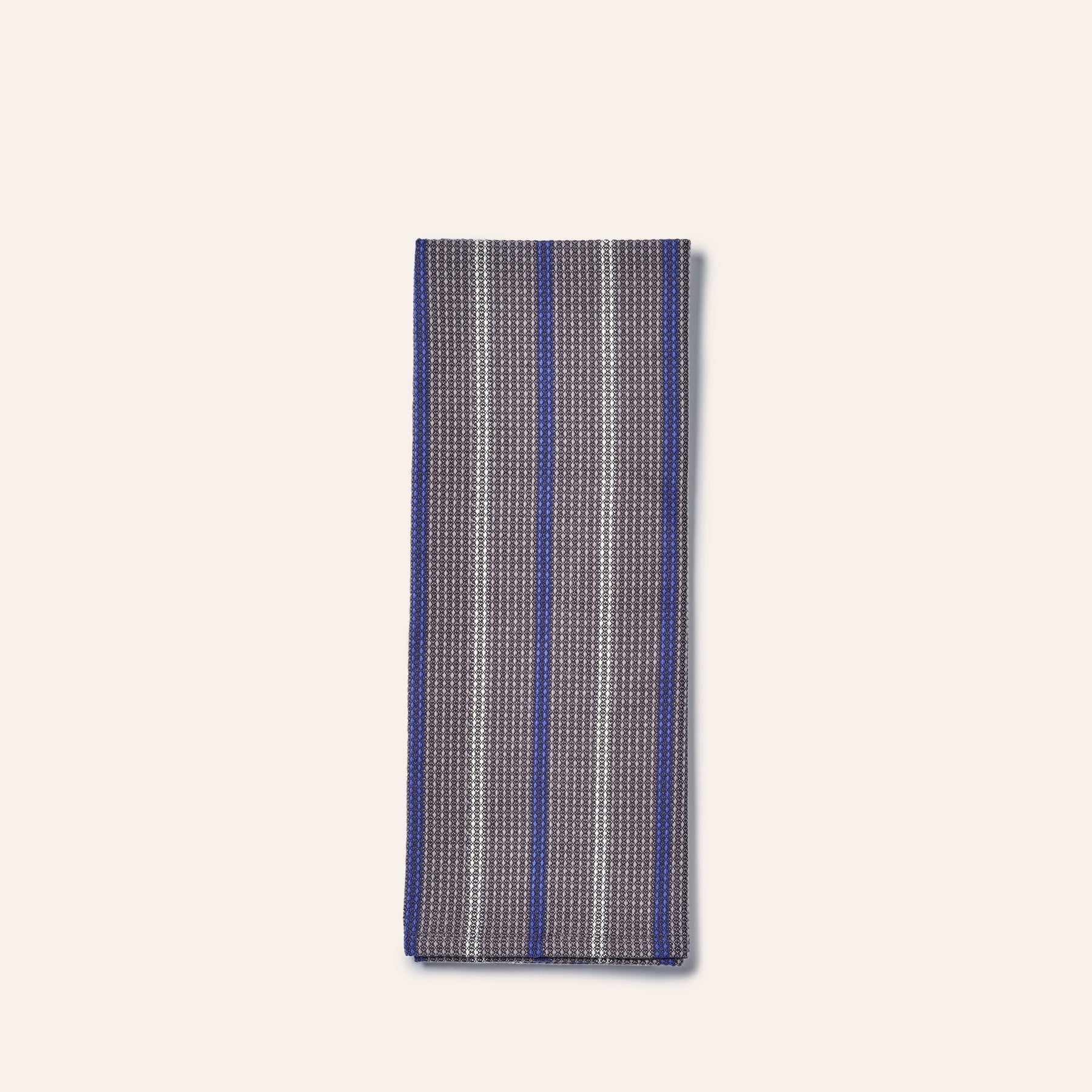 Slate Cotton Waffle Weave Tea Towel in Iron