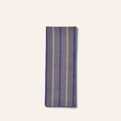 Slate Cotton Waffle Weave Tea Towel in Iron