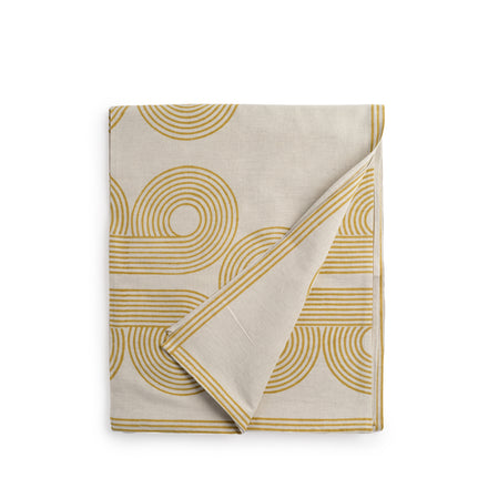 Poiret Tablecloth in Ochre