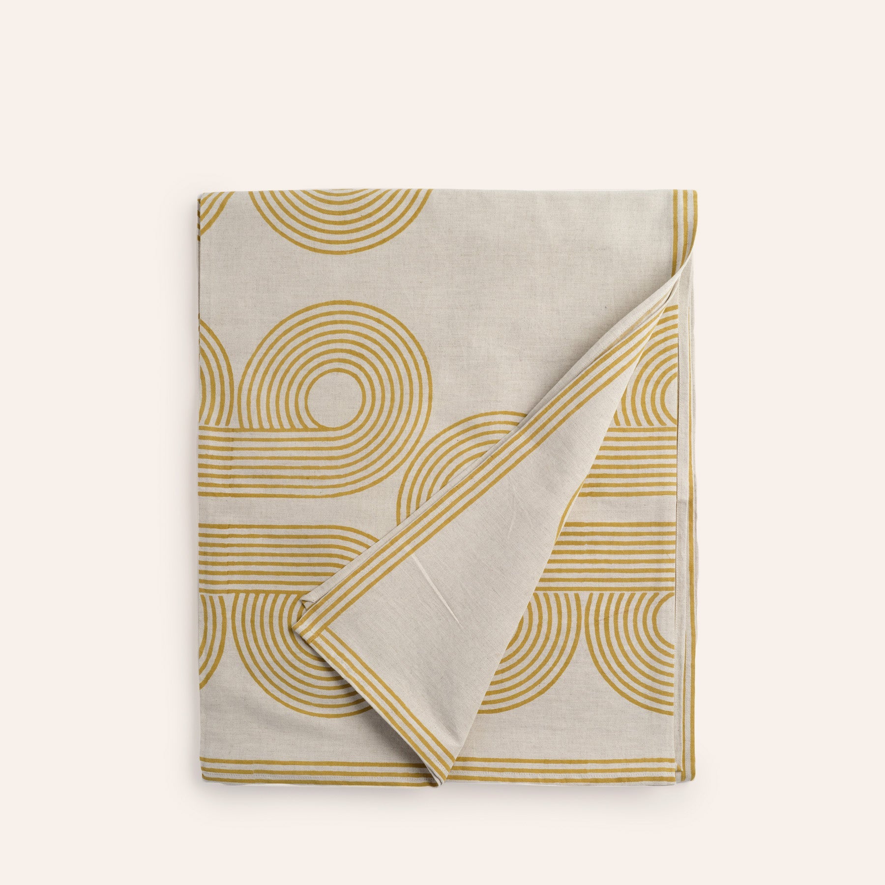 Poiret Tablecloth in Ochre
