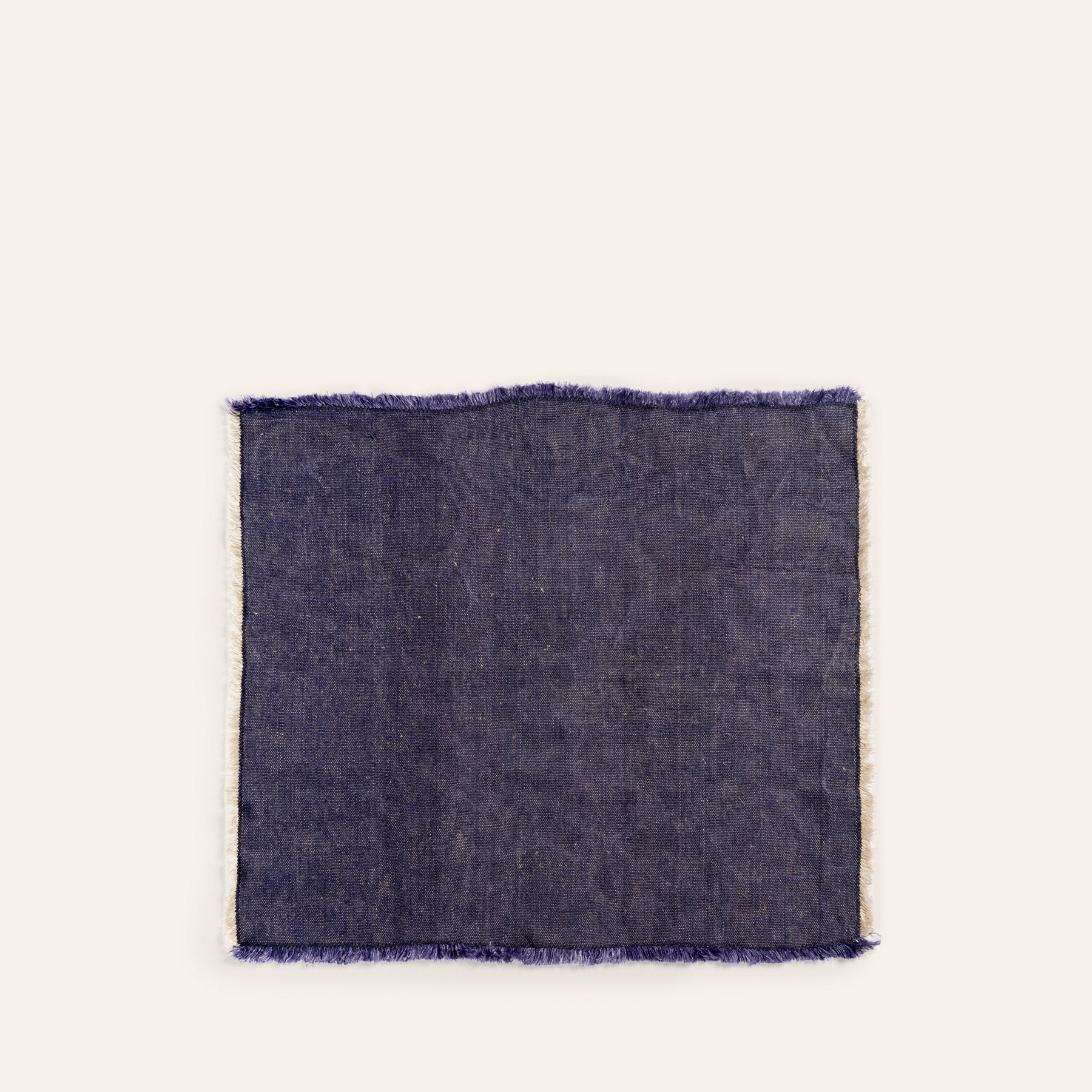 Hopsack Placemat in Denim Blue (Set of 2)