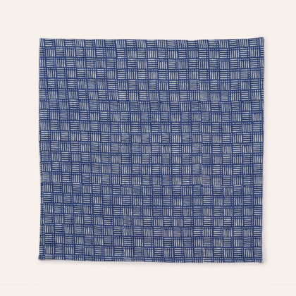 Hatch Napkin in Indigo