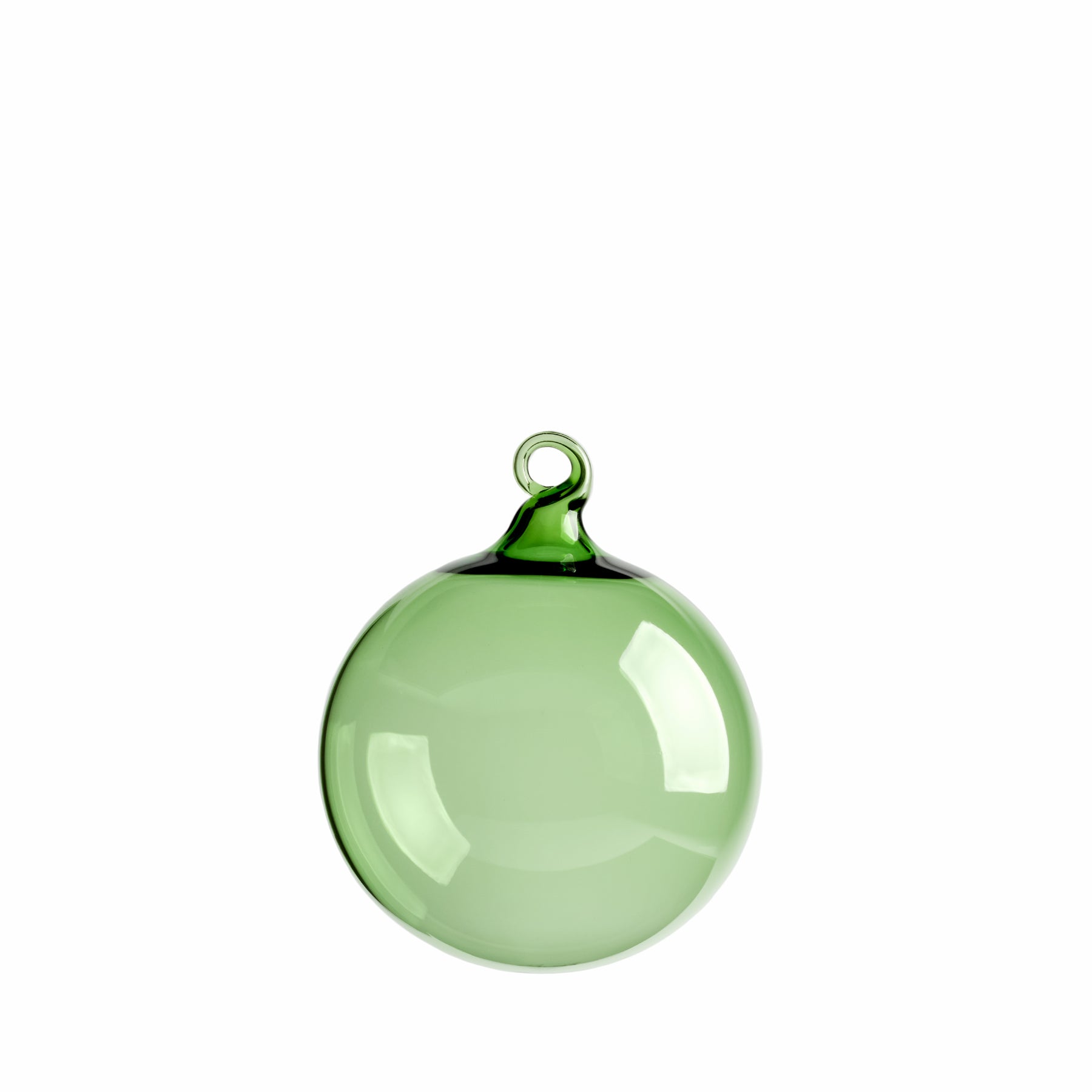 Palline Ornament in Diamine Green Large Zoom Image 1