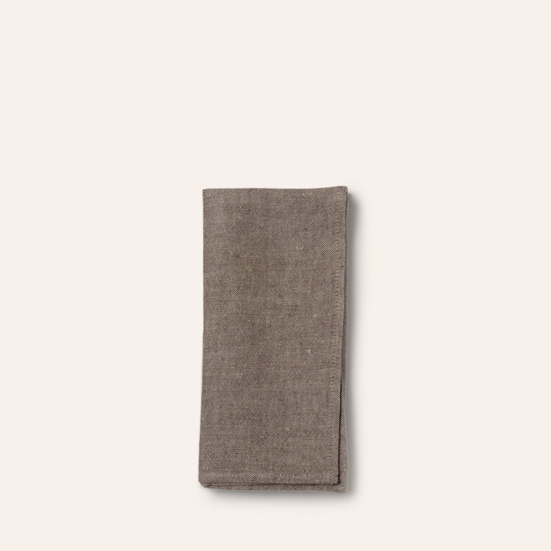 Hopsack Napkins in Warm Grey (Set of 2)