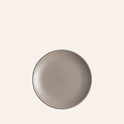 Coupe Salad Plate in Fawn / Cocoa