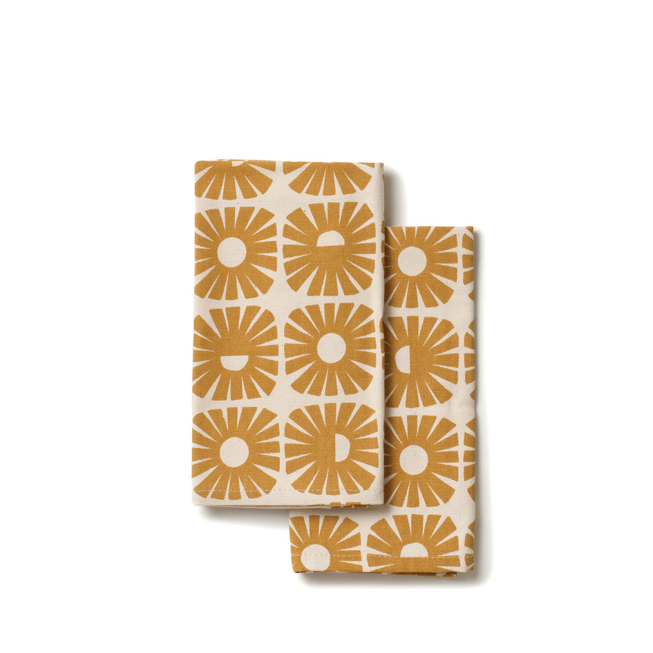 Sunshine Napkin in Turmeric (Set of 2) Image 1