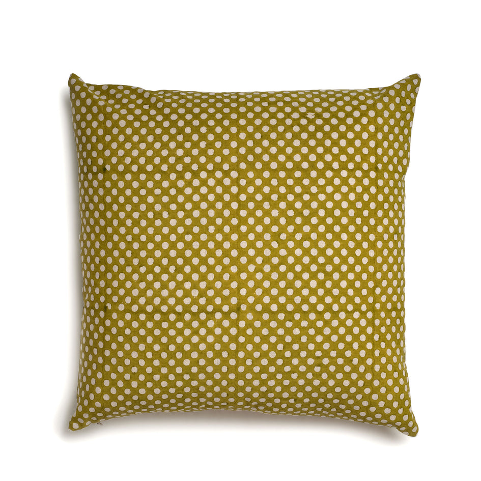 Syra Pillow in Warm Olive Image 1