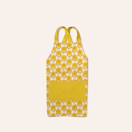 Sunshine Mini Apron in Goldenrod