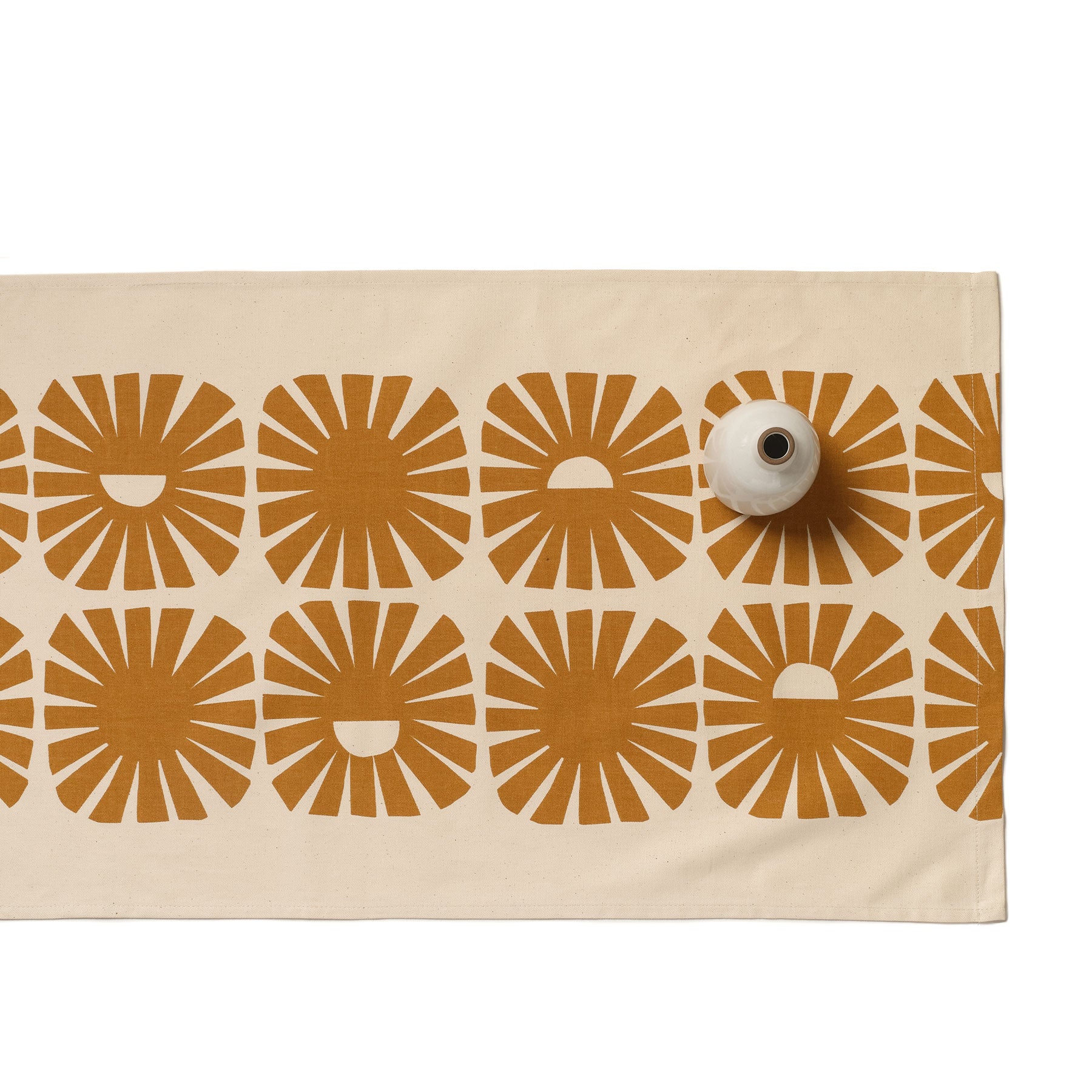 Sunshine Table Runner in Goldenrod Zoom Image 1