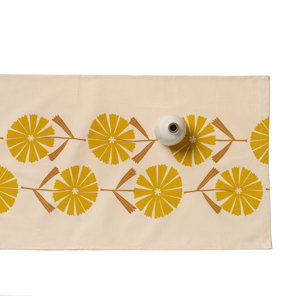 Constance Table Runner in Goldenrod Image 1