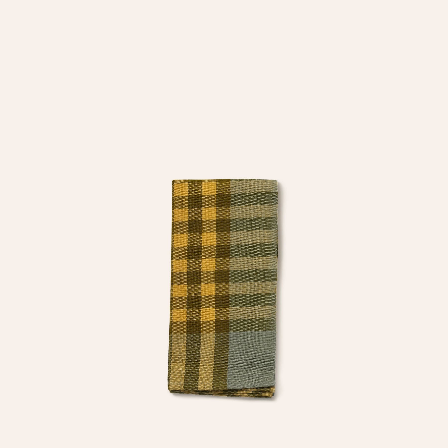 Grid Napkin in Pesto (Set of 2)