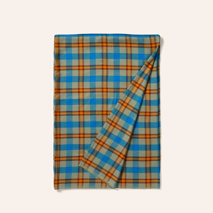 Charleston Plaid Tablecloth in Bay