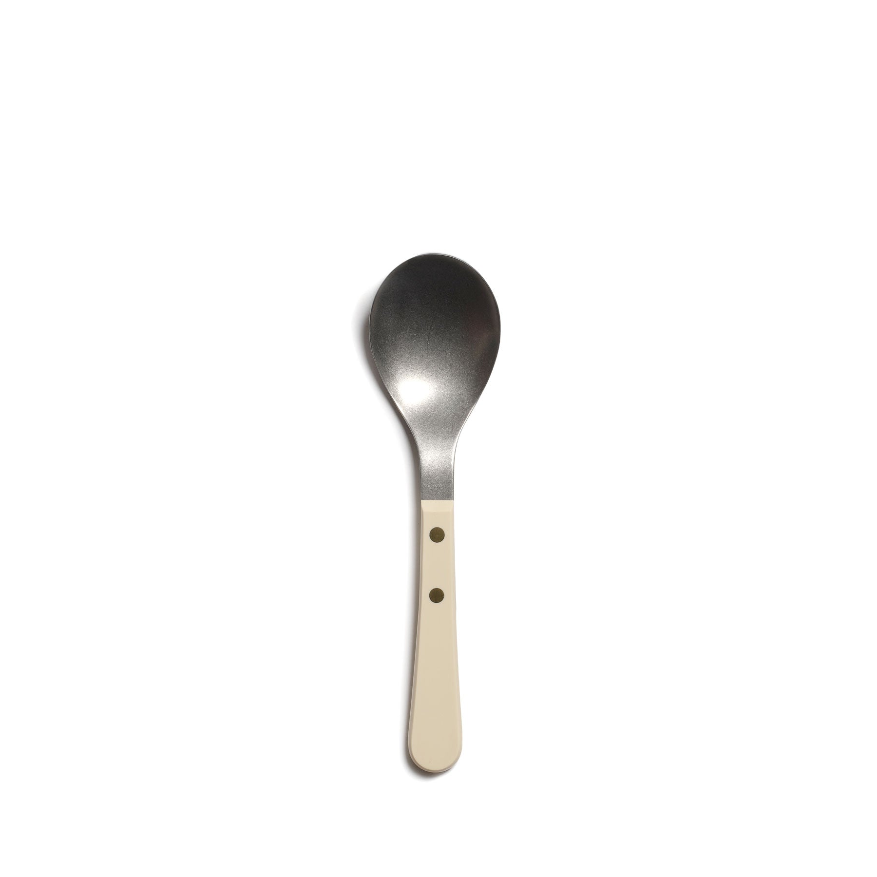 Provencal Serving Spoon in Ivory Zoom Image 1