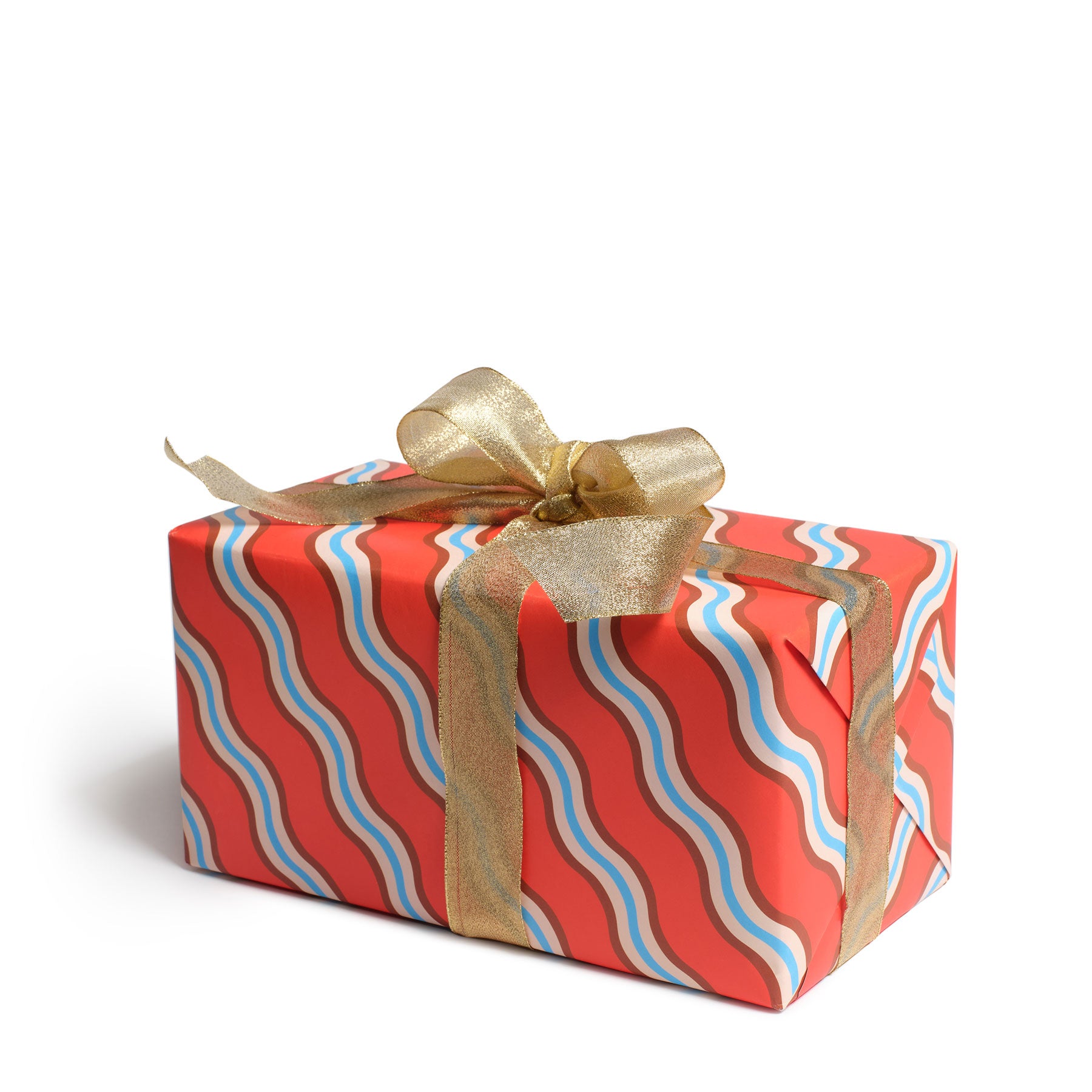 Crushed Red Wrapping Paper Roll Zoom Image 1