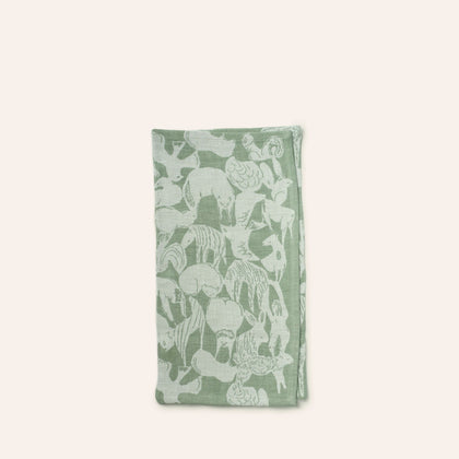 Life Puzzle Multi-Cloth in Mint