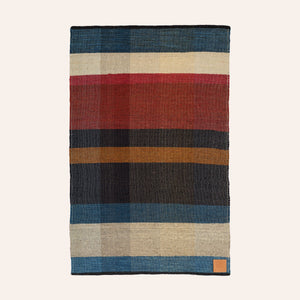 Wool Remnant Hand Woven Rug 23