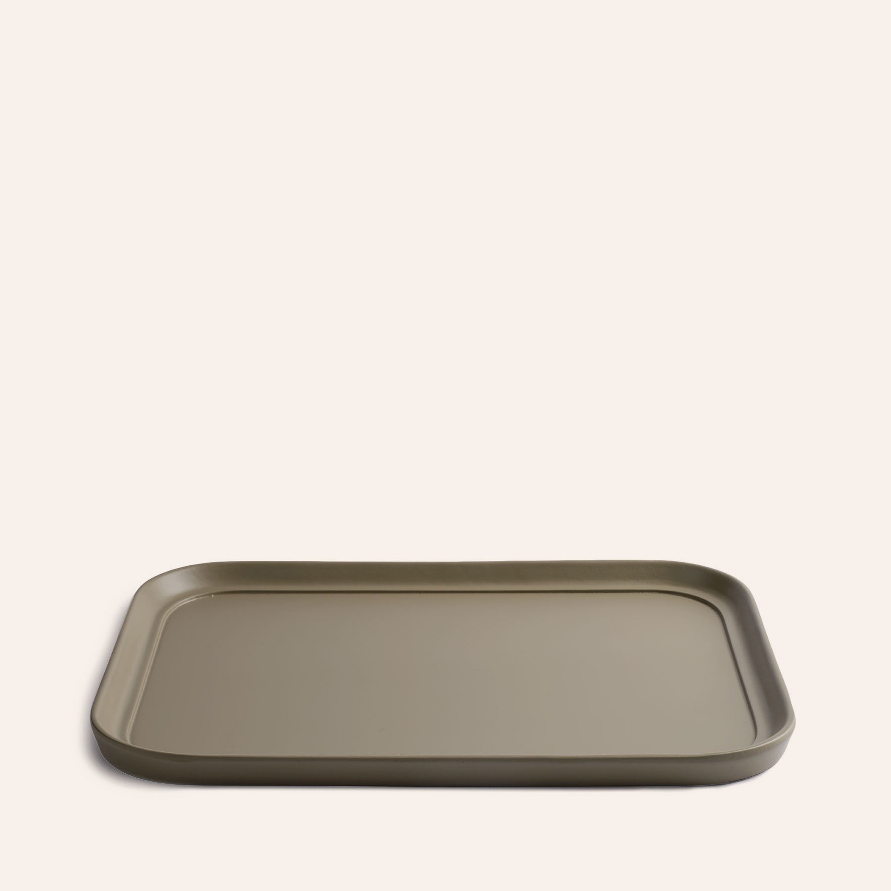 Large Bernice Tray in Baluster Green