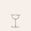 Rosetta Martini Glass in Clear (Set of 2)