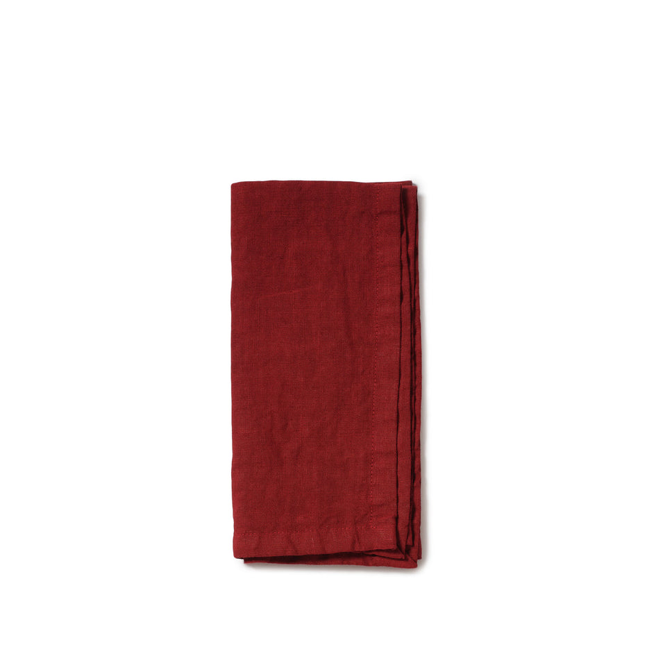 Tela Napkin in Verona Red (Set of 4) Image 1