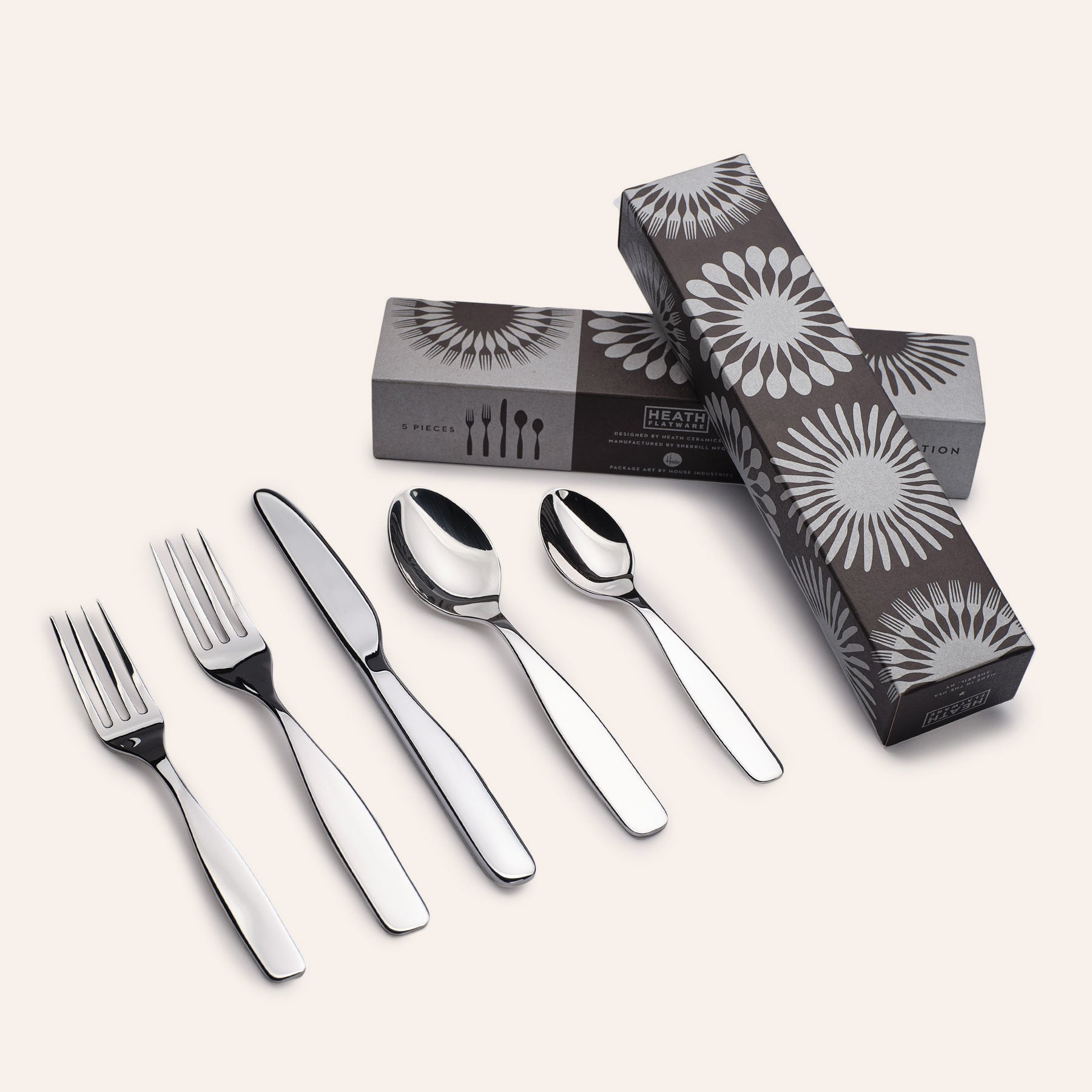 Reyes Flatware in Polished (5 piece setting)
