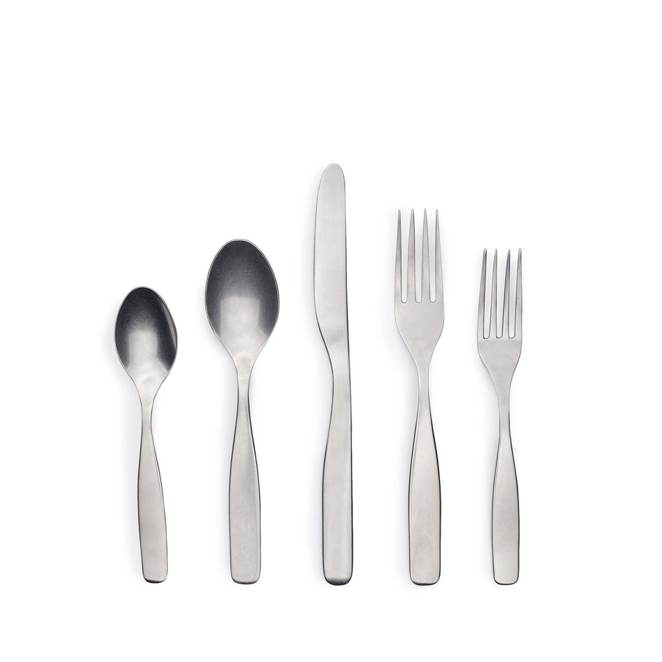 Reyes Flatware in Tumbled (5 piece setting) Image 1