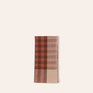 Grid Napkin in Terracotta (Set of 2)