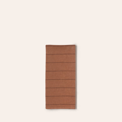 Stripe Tea Towel in Desert
