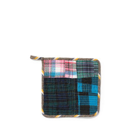 Patchwork Flannel Pot Holder