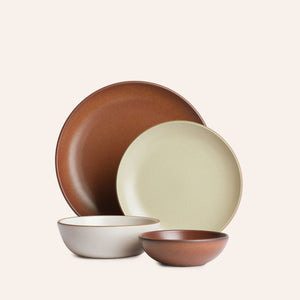 Varda 4-Piece Dinnerware Set