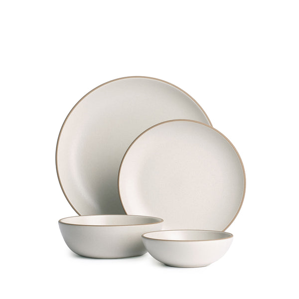 Sand 4-Piece Dinnerware Set